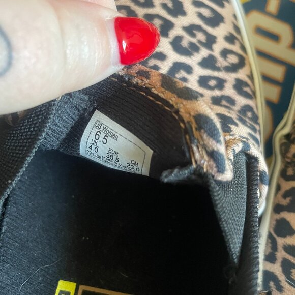 Vans Deluxe Leopard Slip-Ons - Picture 4 of 6